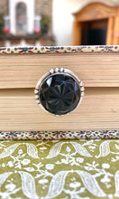 Load image into Gallery viewer, Domed Antique Button Ring