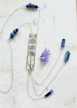 Load image into Gallery viewer, Blue Gem Necklace