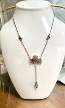 Load image into Gallery viewer, Flower Box Lariat #5 Necklace