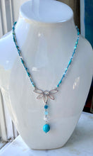 Load image into Gallery viewer, Cone Flower Necklace(email if interested-I can make another)