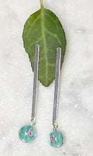 Load image into Gallery viewer, "Paper Weight" Rose Earrings