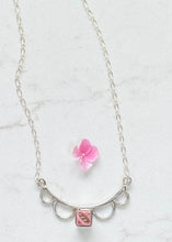 Load image into Gallery viewer, Pink Scallop Necklace