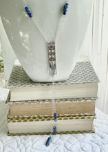 Load image into Gallery viewer, Blue Gem Necklace