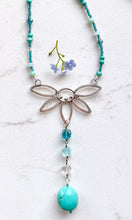 Load image into Gallery viewer, Cone Flower Necklace(email if interested-I can make another)