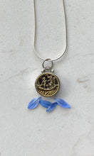 Load image into Gallery viewer, Boy on Boat Antique Picture Button Necklace