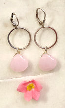 Load image into Gallery viewer, Pink Quartz Earrings