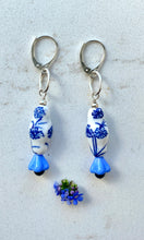 Load image into Gallery viewer, Hand Painted China Earrings