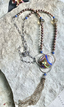 Load image into Gallery viewer, SALE/Antique Art nouveau Enamel Necklace