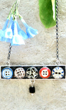 Load image into Gallery viewer, SALE/Button Box Necklace