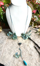 Load image into Gallery viewer, Cabin in the woods Lariat Necklace