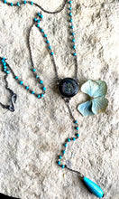 Load image into Gallery viewer, Cabin in the woods Lariat Necklace