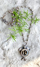 Load image into Gallery viewer, Pierrot and Pierrette Pyrite Necklace