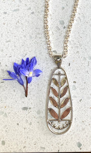 Meaningful Folk Pendant Necklace (16")