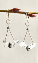 Load image into Gallery viewer, Rutilated Quarts Long Earrings
