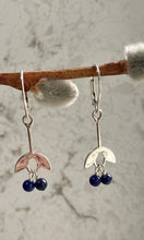 Load image into Gallery viewer, Lapis Blueberry Earrings
