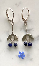 Load image into Gallery viewer, Lapis Blueberry Earrings
