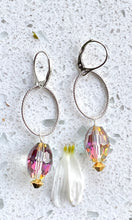 Load image into Gallery viewer, Crystal Earrings with Gold
