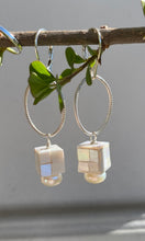 Load image into Gallery viewer, Mosaic and Pearls Earrings
