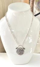 Load image into Gallery viewer, Love Birds Antique Button Necklace
