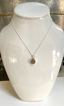 Load image into Gallery viewer, Mini Antique Button Flower Necklace

