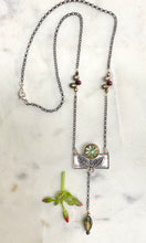 Load image into Gallery viewer, Flower Box Lariat #5 Necklace
