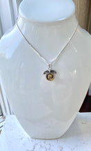 Load image into Gallery viewer, Antique Button Doggy Necklace

