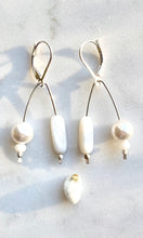 Load image into Gallery viewer, Arched Pearl Earrings
