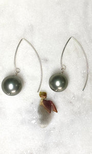 Soft Green "Pearl" Earrings