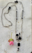 Load image into Gallery viewer, Stunning Garden Black Antique Buttons Necklace

