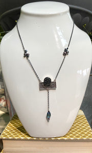 Flower Box Lariat 4 Necklace