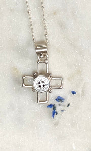 Mini Baby Button Cross (18")