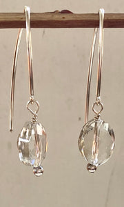 Neutral Crystal Earrings