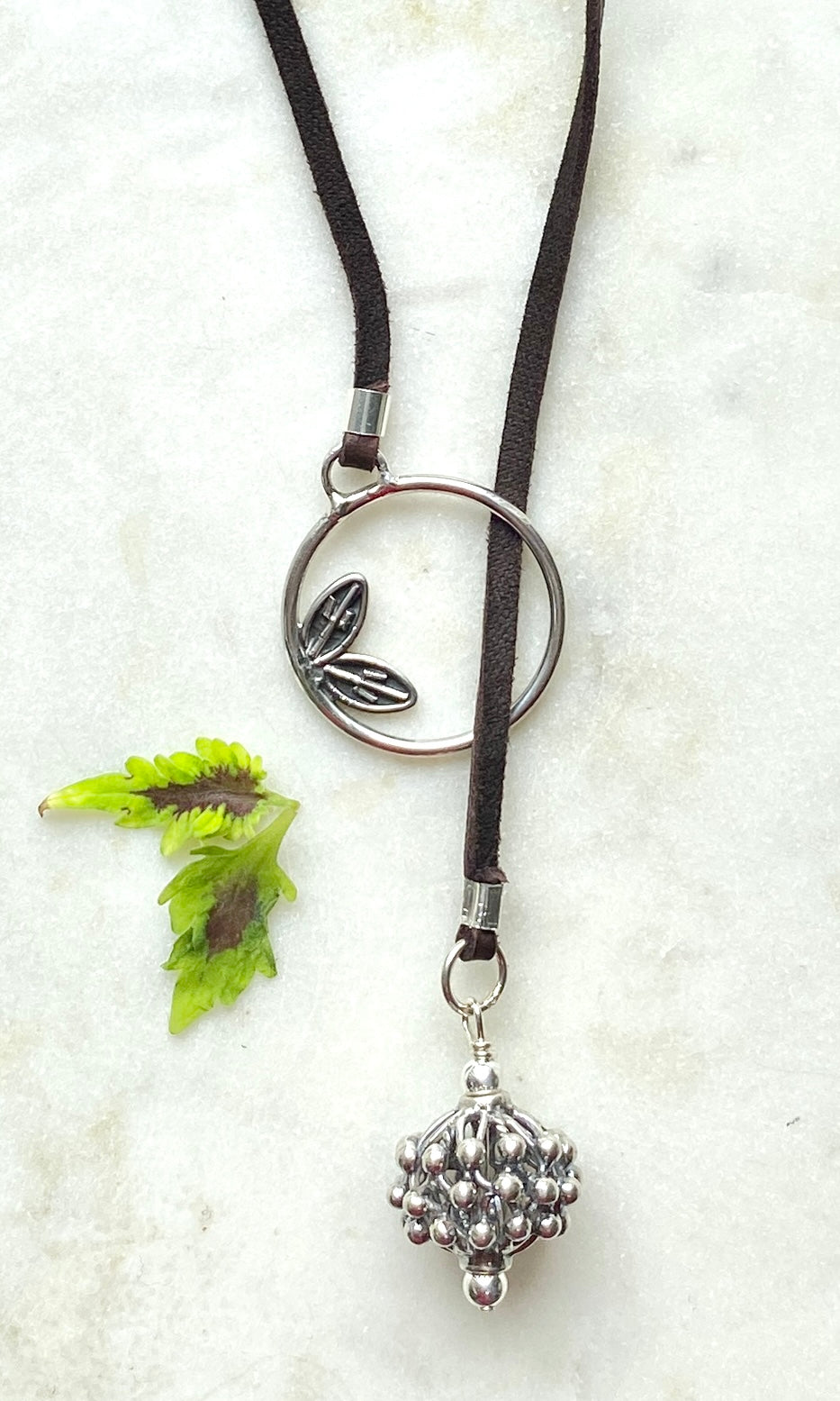 Leather Wrap Necklace