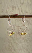 Load image into Gallery viewer, Mini Gold Dangle Earrings
