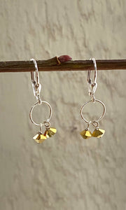 Mini Gold Dangle Earrings