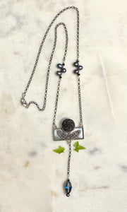 Flower Box Lariat 4 Necklace