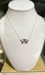 Open Leaf Vine Necklace