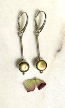 Load image into Gallery viewer, Antique Baby Brass Button Earrings
