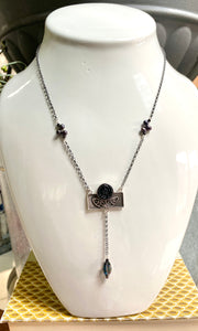 SALE/Flower Box Lariat #2 Necklace