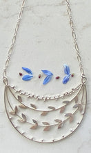 Load image into Gallery viewer, Layered Vines Crescent Necklace
