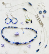 Load image into Gallery viewer, Blue Gem Necklace
