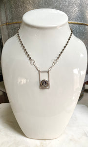 Sale/Jacobs Well Antique Button Necklace