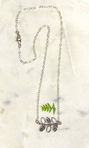 Open Leaf Vine Necklace