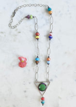 Load image into Gallery viewer, Antique Enamel with Colors Necklace

