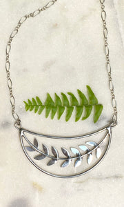 Crescent Vine Necklace