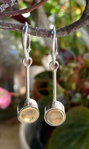 Mini Brass Antique Earrings