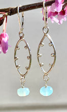 Load image into Gallery viewer, Seed Pod Chalcedony Earrings
