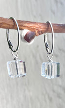 Load image into Gallery viewer, Crystal Square Earrings
