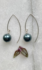 Peacock Pearl Earrings