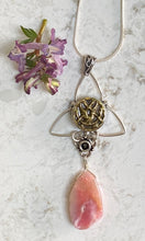 Load image into Gallery viewer, Noah&#39;s Dove Antique Button Necklace
